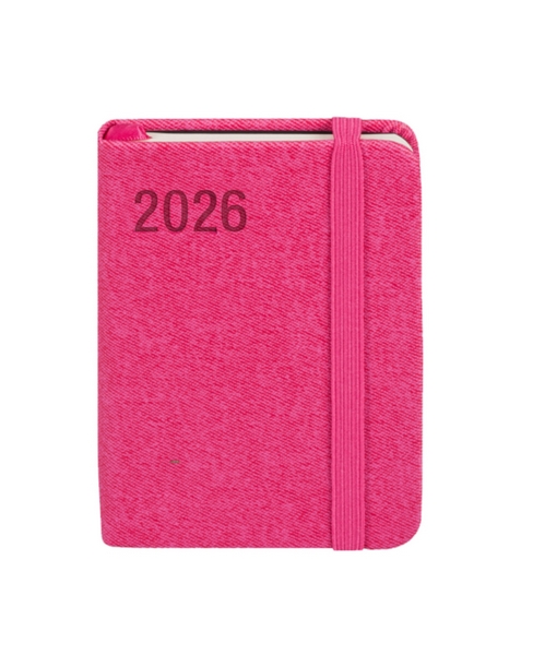 Kalendarz książkowy A7 TDW Awangarda różowy Antra